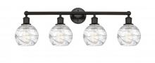 Innovations Lighting 616-4W-OB-G1213-6 - Athens Deco Swirl - 4 Light - 33 inch - Oil Rubbed Bronze - Bath Vanity Light