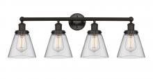 Innovations Lighting 616-4W-OB-G62 - Cone - 4 Light - 33 inch - Oil Rubbed Bronze - Bath Vanity Light