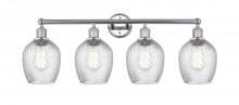 Innovations Lighting 616-4W-PC-G292 - Salina - 4 Light - 33 inch - Polished Chrome - Bath Vanity Light