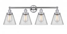 Innovations Lighting 616-4W-PC-G62 - Cone - 4 Light - 33 inch - Polished Chrome - Bath Vanity Light