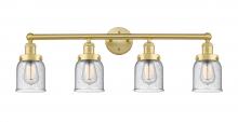 Innovations Lighting 616-4W-SG-G54 - Bell - 4 Light - 32 inch - Satin Gold - Bath Vanity Light