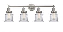 Innovations Lighting 616-4W-SN-G182S - Canton - 4 Light - 32 inch - Brushed Satin Nickel - Bath Vanity Light