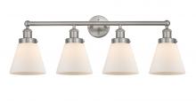 Innovations Lighting 616-4W-SN-G61 - Cone - 4 Light - 33 inch - Brushed Satin Nickel - Bath Vanity Light