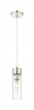 Innovations Lighting 617-1P-PN-G617-8SDY - Boreas - 1 Light - 3 inch - Polished Nickel - Cord Hung - Mini Pendant