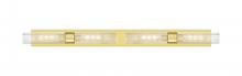 Innovations Lighting 617L-4W-SG-G617-11SCL - Boreas - 4 Light - 51 inch - Satin Gold - Bath Vanity Light