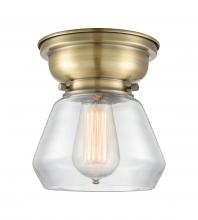 Innovations Lighting 623-1F-AB-G172 - Fulton - 1 Light - 7 inch - Antique Brass - Flush Mount