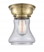 Innovations Lighting 623-1F-AB-G194 - Bellmont - 1 Light - 6 inch - Antique Brass - Flush Mount