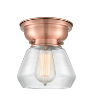 Innovations Lighting 623-1F-AC-G172 - Fulton - 1 Light - 7 inch - Antique Copper - Flush Mount