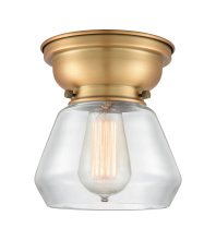 Innovations Lighting 623-1F-BB-G172 - Fulton - 1 Light - 7 inch - Brushed Brass - Flush Mount