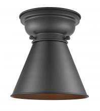 Innovations Lighting 623-1F-BK-M13-BK - Appalachian - 1 Light - 8 inch - Matte Black - Flush Mount