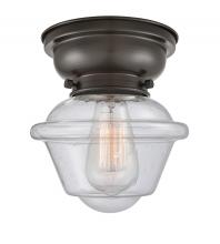 Innovations Lighting 623-1F-OB-G534 - Oxford - 1 Light - 8 inch - Oil Rubbed Bronze - Flush Mount