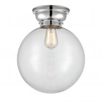 Innovations Lighting 623-1F-PC-G202-12 - Beacon - 1 Light - 12 inch - Polished Chrome - Flush Mount