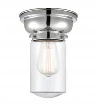 Innovations Lighting 623-1F-PC-G312 - Dover - 1 Light - 6 inch - Polished Chrome - Flush Mount