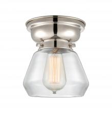 Innovations Lighting 623-1F-PN-G172 - Fulton - 1 Light - 7 inch - Polished Nickel - Flush Mount