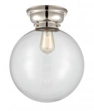 Innovations Lighting 623-1F-PN-G202-12 - Beacon - 1 Light - 12 inch - Polished Nickel - Flush Mount