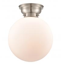 Innovations Lighting 623-1F-SN-G201-12 - Beacon - 1 Light - 12 inch - Brushed Satin Nickel - Flush Mount