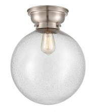 Innovations Lighting 623-1F-SN-G204-12 - Beacon - 1 Light - 12 inch - Brushed Satin Nickel - Flush Mount