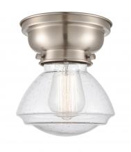 Innovations Lighting 623-1F-SN-G324 - Olean - 1 Light - 7 inch - Brushed Satin Nickel - Flush Mount