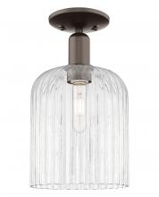 Innovations Lighting 716-1C-OB-G559-8CL - Bridal Veil - 1 Light - 8 inch - Oil Rubbed Bronze - Semi-Flush Mount