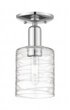 Innovations Lighting 716-1C-PC-G1113 - Cobbleskill - 1 Light - 5 inch - Polished Chrome - Semi-Flush Mount