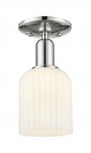 Innovations Lighting 716-1C-PN-G559-5GWH - Bridal Veil - 1 Light - 6 inch - Polished Nickel - Semi-Flush Mount