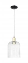 Innovations Lighting 716-1P-BAB-G559-8SDY - Bridal Veil - 1 Light - 8 inch - Black Antique Brass - Cord hung - Mini Pendant