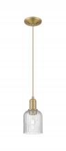 Innovations Lighting 716-1P-BB-G559-5SDY - Bridal Veil - 1 Light - 6 inch - Brushed Brass - Cord hung - Mini Pendant