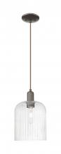 Innovations Lighting 716-1P-OB-G559-8SDY - Bridal Veil - 1 Light - 8 inch - Oil Rubbed Bronze - Cord hung - Mini Pendant