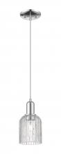 Innovations Lighting 716-1P-PC-G559-5CL - Bridal Veil - 1 Light - 6 inch - Polished Chrome - Cord hung - Mini Pendant