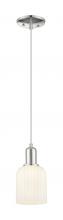 Innovations Lighting 716-1P-PN-G559-5GWH - Bridal Veil - 1 Light - 6 inch - Polished Nickel - Cord hung - Mini Pendant