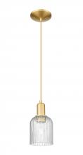 Innovations Lighting 716-1P-SG-G559-5SDY - Bridal Veil - 1 Light - 6 inch - Satin Gold - Cord hung - Mini Pendant