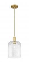 Innovations Lighting 716-1P-SG-G559-8CL - Bridal Veil - 1 Light - 8 inch - Satin Gold - Cord hung - Mini Pendant
