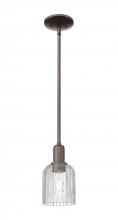Innovations Lighting 716-1S-OB-G559-5CL - Bridal Veil - 1 Light - 6 inch - Oil Rubbed Bronze - Mini Pendant