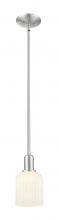 Innovations Lighting 716-1S-SN-G559-5GWH - Bridal Veil - 1 Light - 6 inch - Brushed Satin Nickel - Mini Pendant