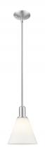 Innovations Lighting 716-1S-SN-GBC-81 - Berkshire Glass - 1 Light - 8 inch - Brushed Satin Nickel - Stem hung - Mini Pendant