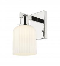 Innovations Lighting 716-1W-PN-G559-5GWH - Bridal Veil - 1 Light - 6 inch - Polished Nickel - Sconce