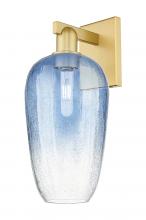 Innovations Lighting 716-1W-SG-G484-7SB - Brookhaven Flute - 1 Light - 6 inch - Satin Gold - Sconce