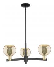 Innovations Lighting 716-3CR-BAB-G128-6 - Athens - 3 Light - 28 inch - Black Antique Brass - Stem hung - Pendant