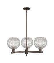 Innovations Lighting 716-3CR-OB-G122C-8CL - Athens - 3 Light - 30 inch - Oil Rubbed Bronze - Stem hung - Pendant