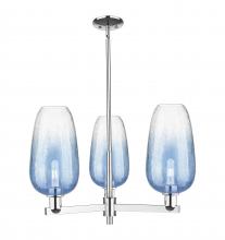 Innovations Lighting 716-3CR-PC-G484-7SB - Brookhaven Flute - 3 Light - 18 inch - Polished Chrome - Flush Mount