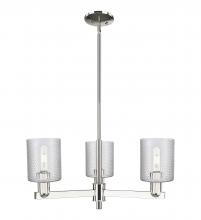 Innovations Lighting 716-3CR-PN-G112 - Cobbleskill - 3 Light - 27 inch - Polished Nickel - Stem hung - Flush Mount