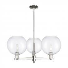 Innovations Lighting 716-3CR-PN-G122-10 - Athens - 3 Light - 32 inch - Polished Nickel - Stem hung - Pendant