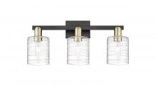 Innovations Lighting 716-3W-BAB-G1113 - Cobbleskill - 3 Light - 24 inch - Black Antique Brass - Bath Vanity Light