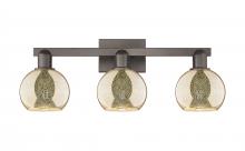 Innovations Lighting 716-3W-OB-G128-6 - Athens - 3 Light - 24 inch - Oil Rubbed Bronze - Bath Vanity Light