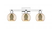 Innovations Lighting 716-3W-PC-G128-6 - Athens - 3 Light - 24 inch - Polished Chrome - Bath Vanity Light