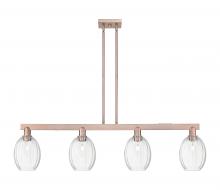 Innovations Lighting 716-4I-AC-G459-6CL - Preston Bulb - 4 Light - 48 inch - Antique Copper - Cord hung - Island Light