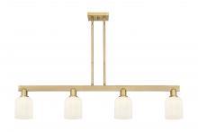 Innovations Lighting 716-4I-BB-G559-5GWH - Bridal Veil - 4 Light - 48 inch - Brushed Brass - Cord hung - Island Light