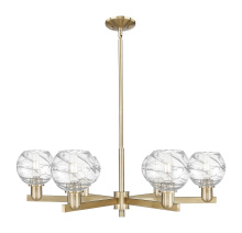 Innovations Lighting 716-6CR-CB-G1213-6CL - Athens Deco Swirl - 6 Light - 24 inch - Champagne Bronze - Chandelier