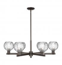 Innovations Lighting 716-6CR-OB-G1215-6 - Athens Water Glass - 6 Light - 36 inch - Oil Rubbed Bronze - Stem hung - Chandelier