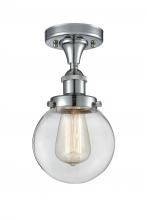 Innovations Lighting 916-1C-PC-G202-6 - Beacon - 1 Light - 6 inch - Polished Chrome - Semi-Flush Mount